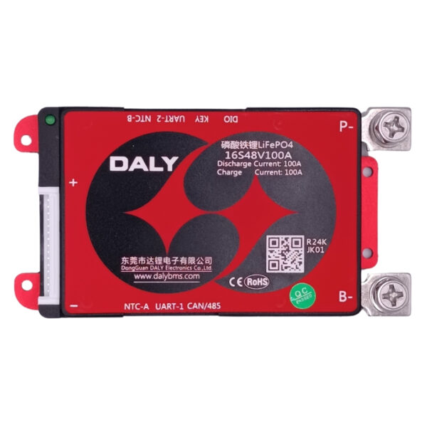 DALY Smart 16S 48V 100A CAN/RS485 LiFePO4 BMS