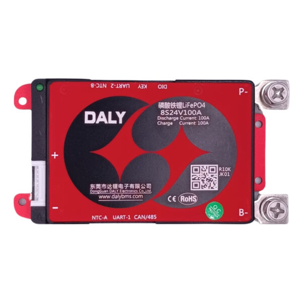 DALY Smart 8S 24V 100A CAN/RS485 LiFePO4 BMS