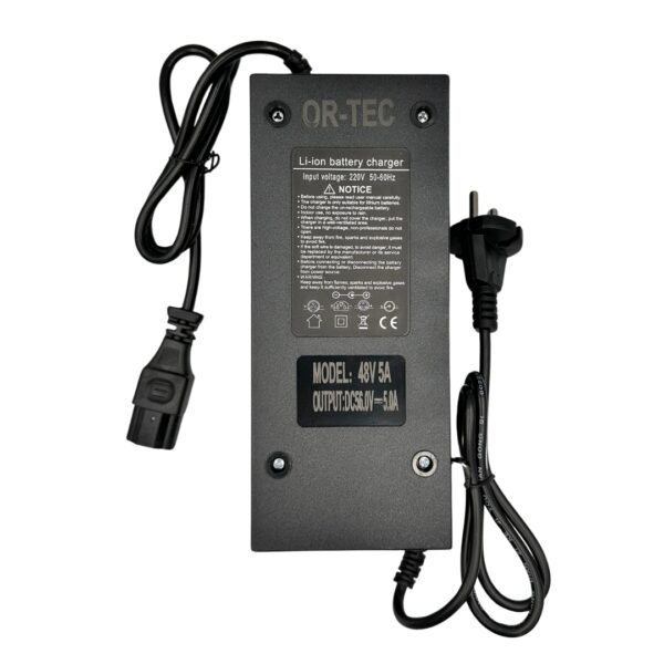 Ortec 48V 5A Li-Ion ve LiFePO4 Akıllı Lityum Akü Şarj Cihazı - Görsel 6