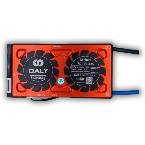 Daly BMS Smart Li-Ion 7S 24V 40A Balanslı - Ortak Port