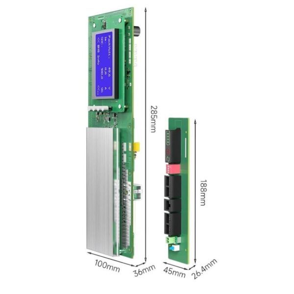 Daly Smart BMS LiFePO4 8S 24V 100A Solar Ev Enerjisi Depolama Sistemi RS485/CAN/LCD - Görsel 2