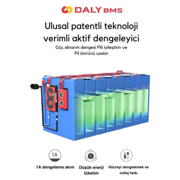 Daly Smart 4S 1A Aktif Balans Cihazı - Görsel 2