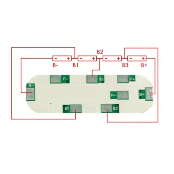 TDT 4S 5A LiFePO4 Batarya Koruma Devresi BMS - Görsel 3